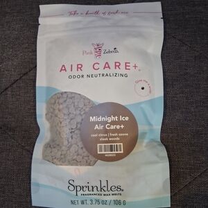 Pink Zebra AIR CARE+ Midnight Ice Wax Melts - Light Blue & White (3 Bags)